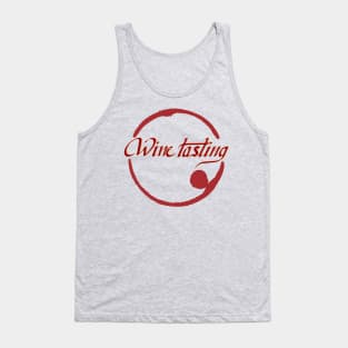 Lettering "Wine tasting" Tank Top